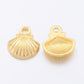 Golden Sea Shell Charm