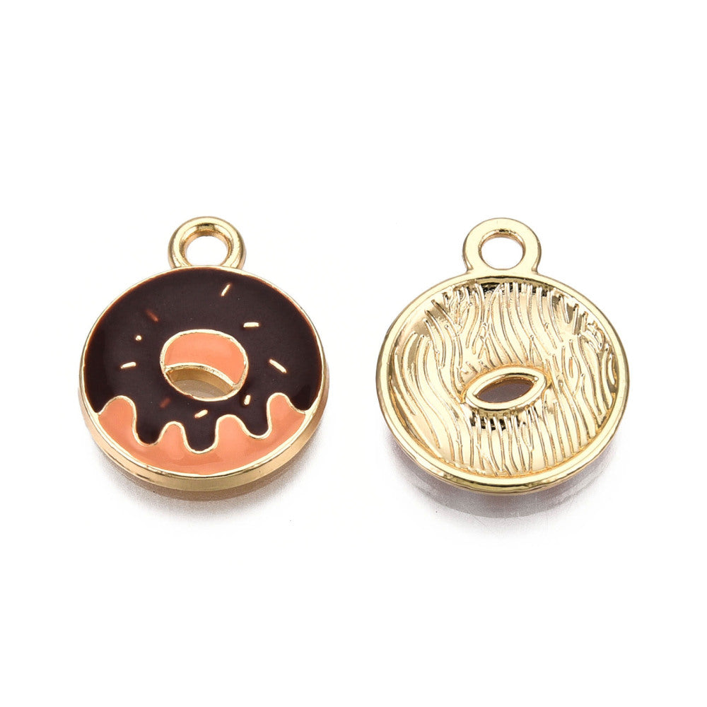 Chocolate Donut Charm