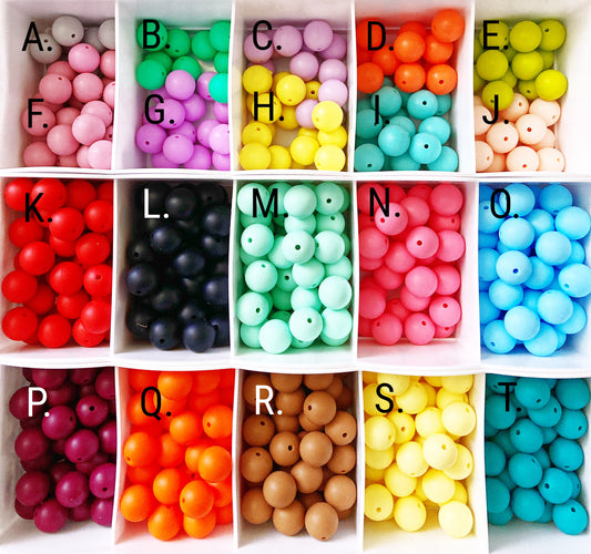 Silicone Round Beads