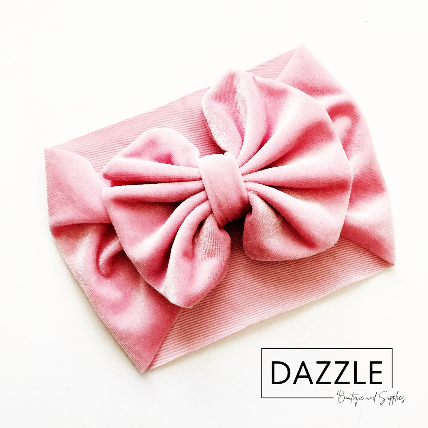 Velvet Bow Knot Headband