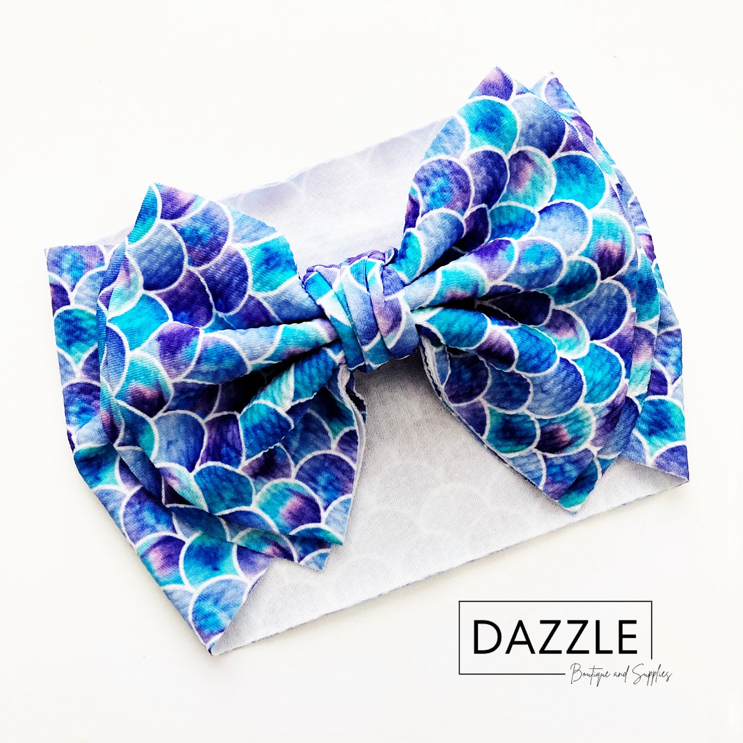 Mermaid Scales Print Headband