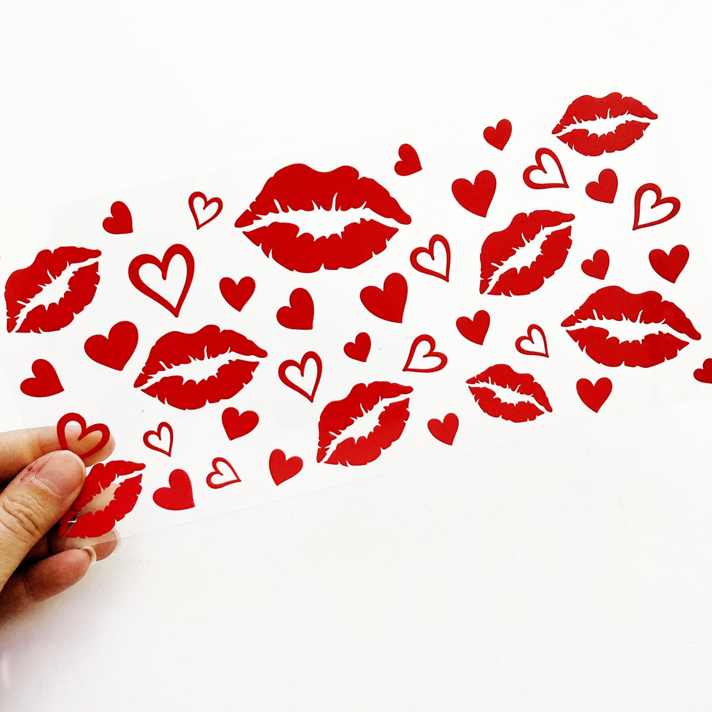 Valentine's Lips & Hearts