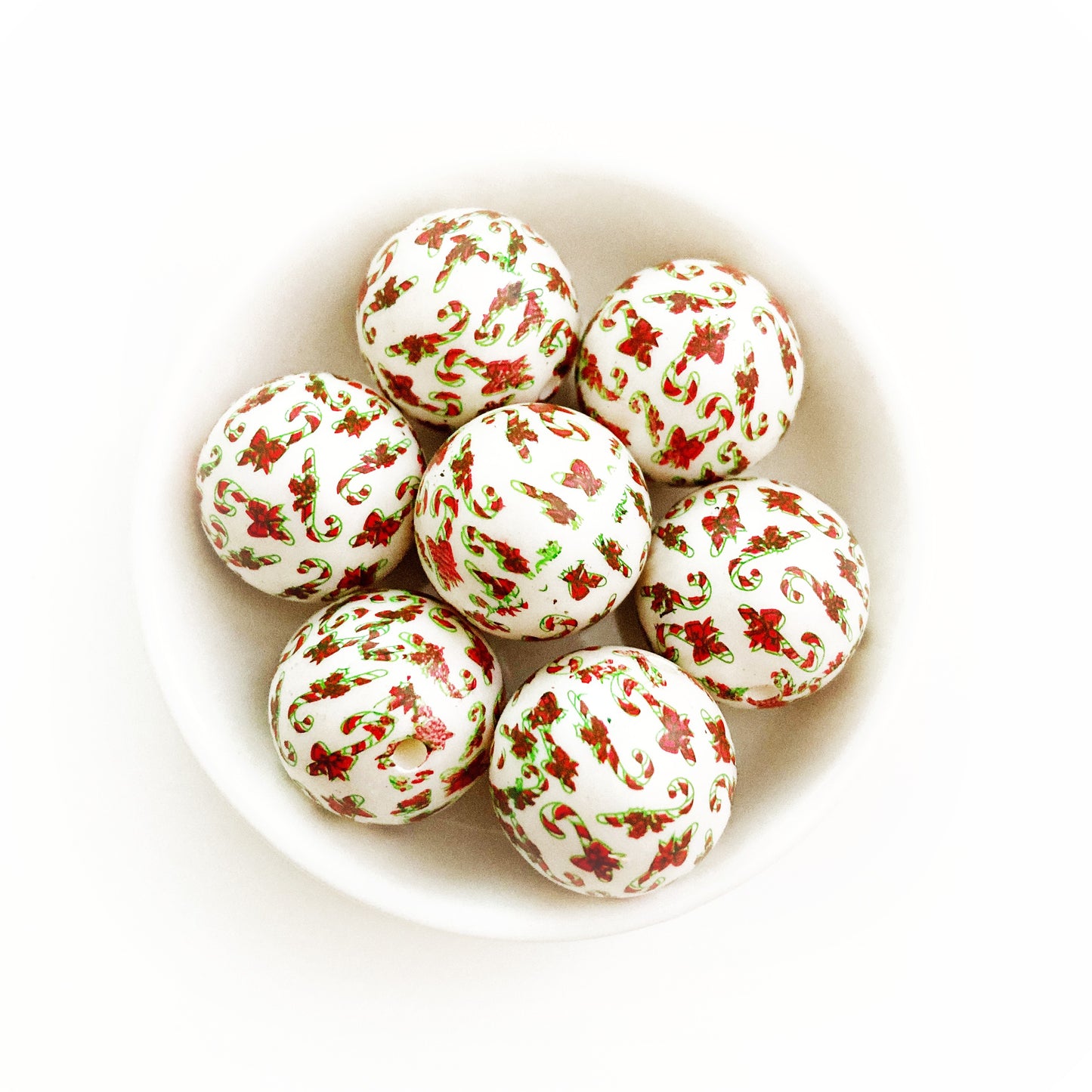 20mm Christmas Beads