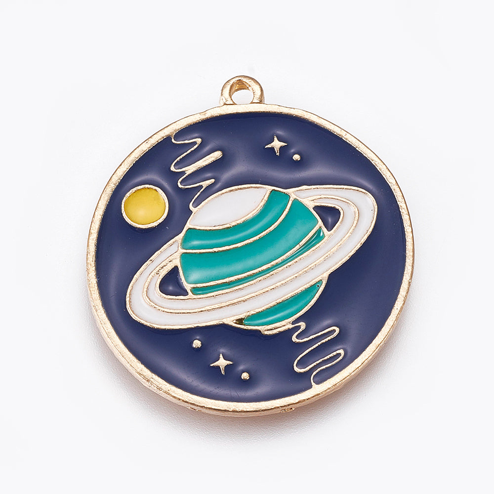 Nebula & Planet Charm