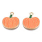 Glitter Pumpkin Charm