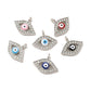 Rhinestone Evil Eye Charm - Mixed Colors