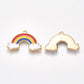 Rainbow with Cloud Charm