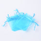 Organza Drawstring Bag Turquoise