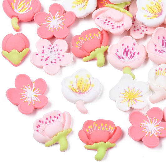 Sakura Flowers Resin Flatbacks