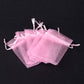 Organza Drawstring Bag Pink