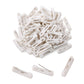 Plastic Brooch Base - White