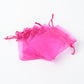 Organza Drawstring Bag Hot Pink